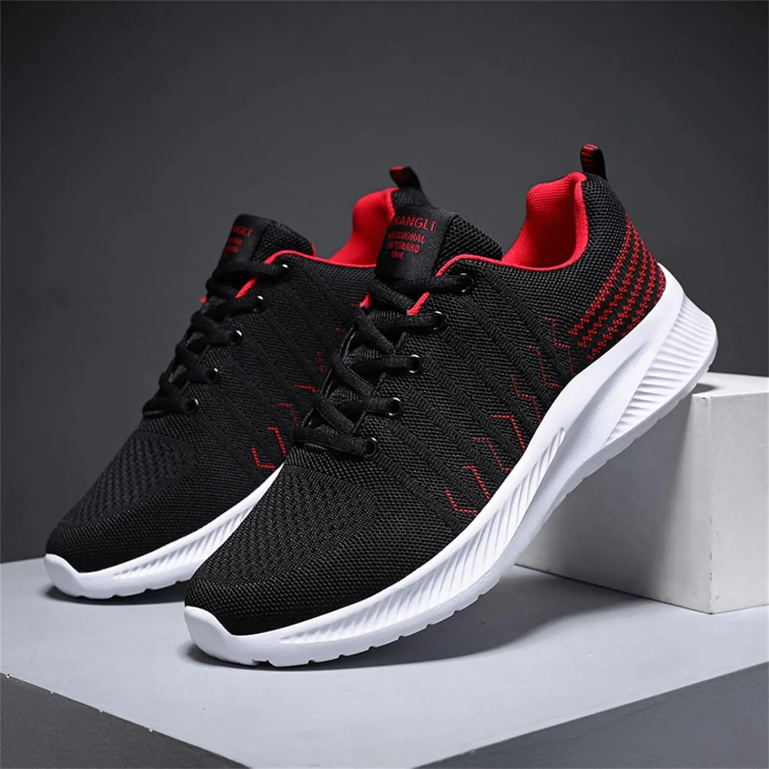 Men Mesh Lace Up Casual Shoes Comfortable Breathable Soft Sole Sneaker Insoles Men Shoes