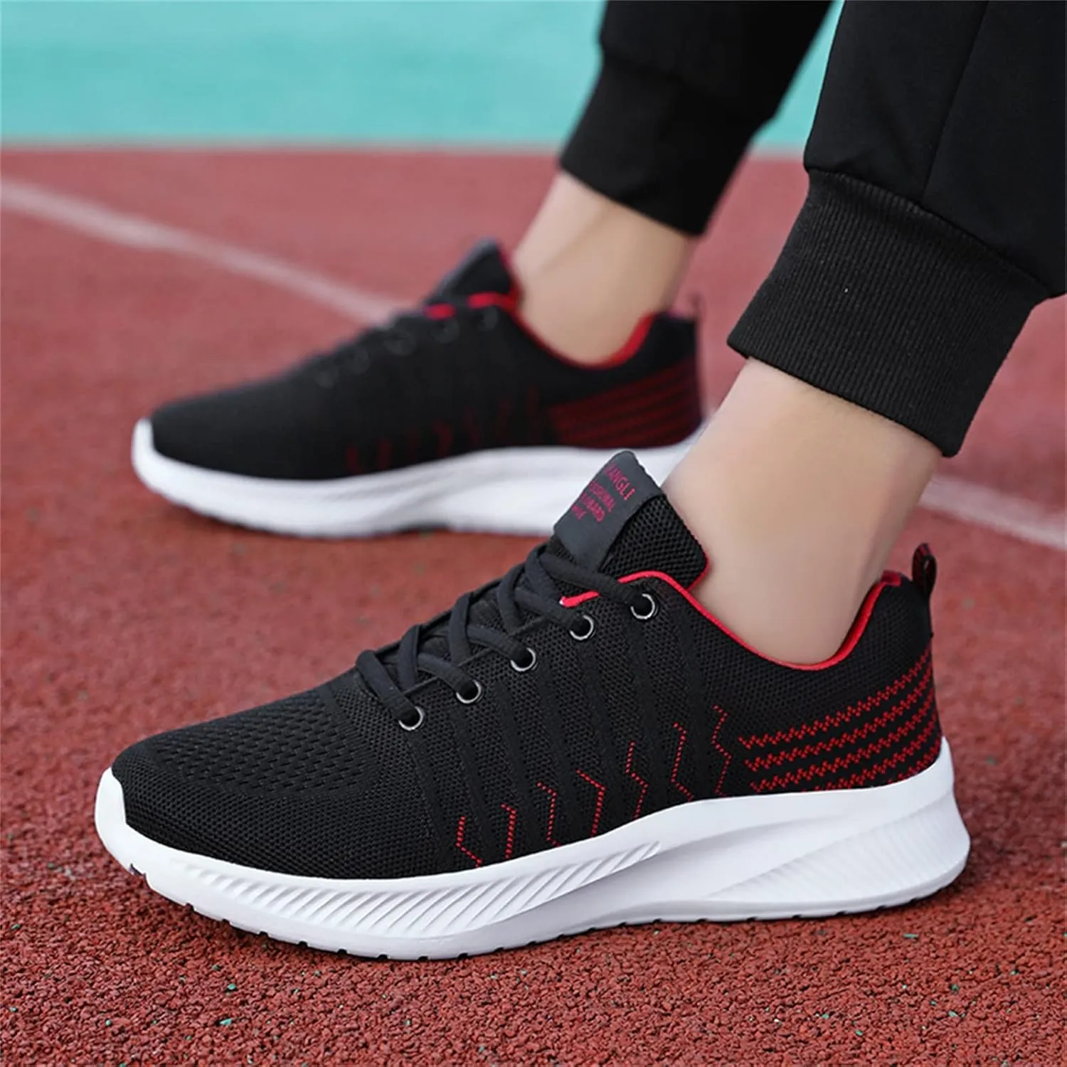 Men Mesh Lace Up Casual Shoes Comfortable Breathable Soft Sole Sneaker Insoles Men Shoes