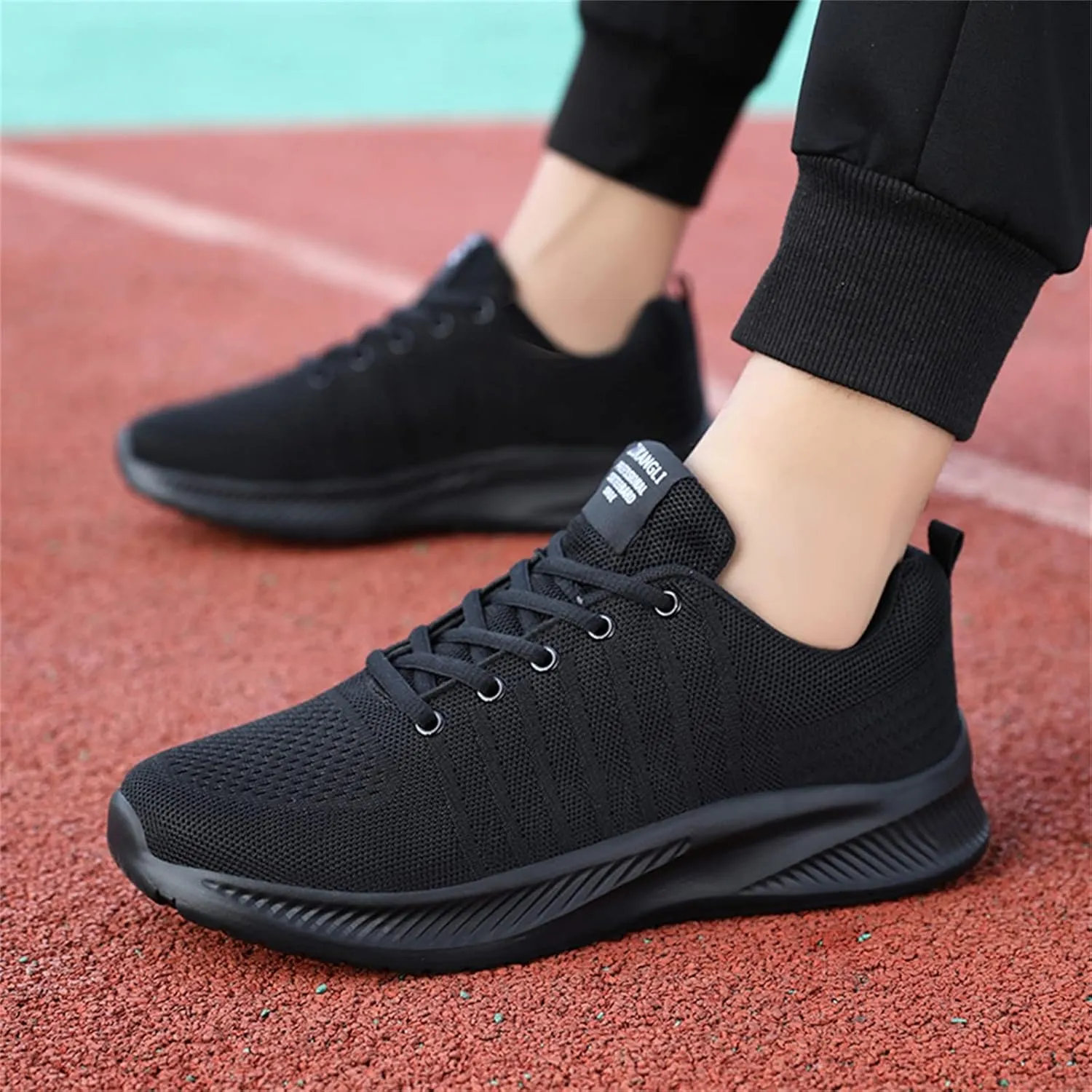 Men Mesh Lace Up Casual Shoes Comfortable Breathable Soft Sole Sneaker Insoles Men Shoes