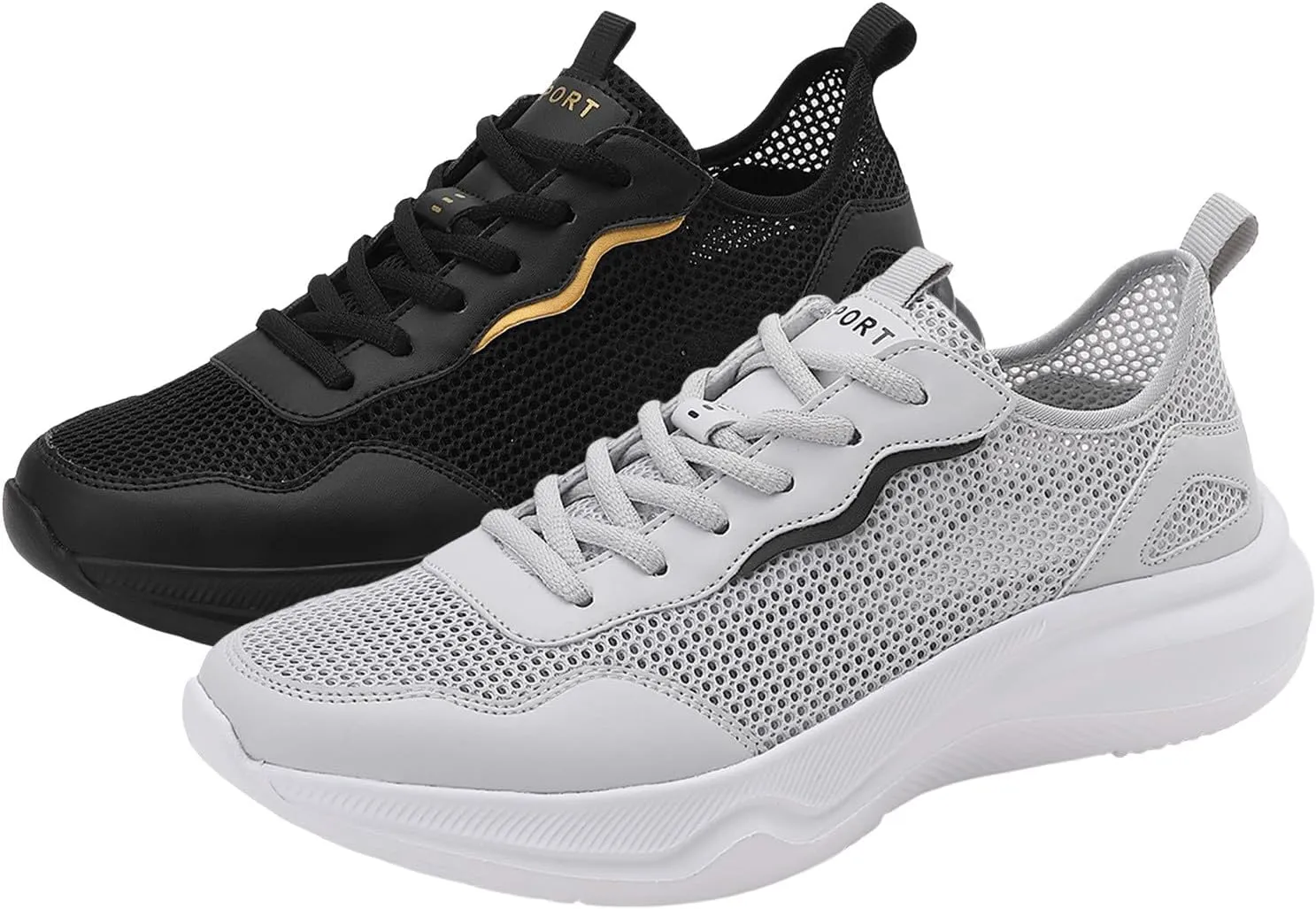 Men Slip on Walking Shoes Comfy Knitted Memory Foam Breathable Lightweight Fashion Sneakers Non Slip Arch Support Cushioning Athletic Running Shoes