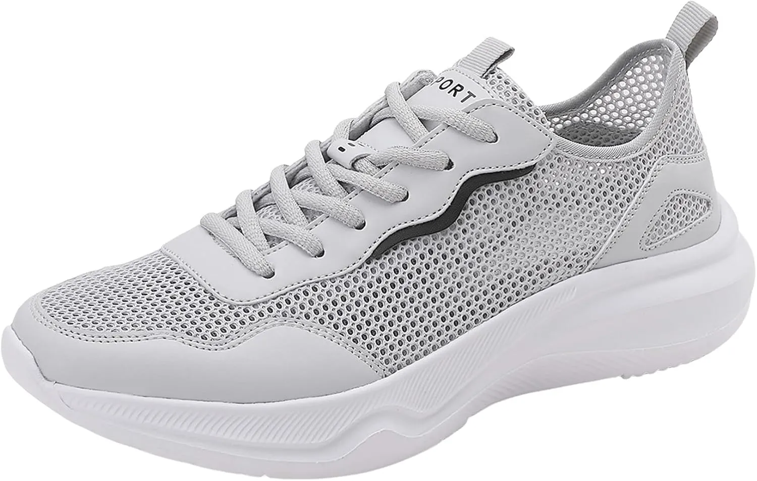 Men Slip on Walking Shoes Comfy Knitted Memory Foam Breathable Lightweight Fashion Sneakers Non Slip Arch Support Cushioning Athletic Running Shoes