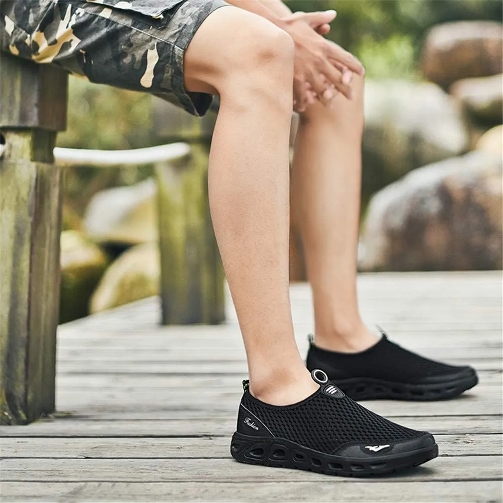 Men Women Quick Dry Water Shoes Slip-on Aqua Sport Walking Shoes