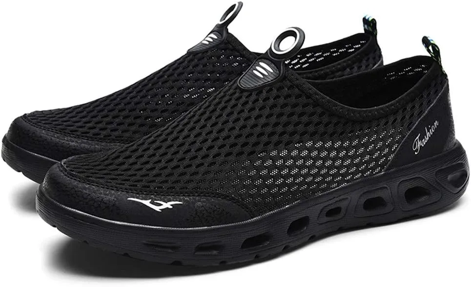 Men Women Quick Dry Water Shoes Slip-on Aqua Sport Walking Shoes