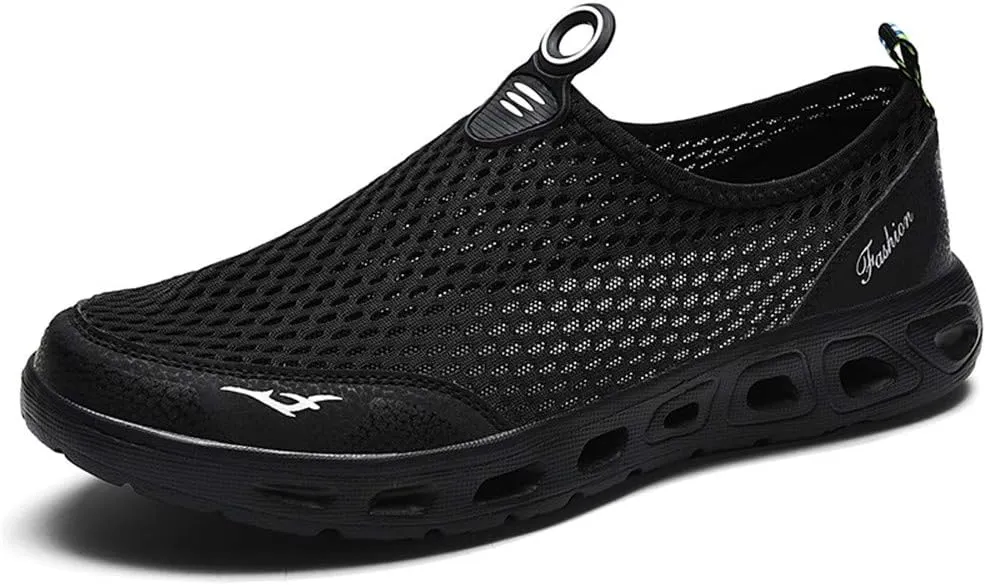 Men Women Quick Dry Water Shoes Slip-on Aqua Sport Walking Shoes