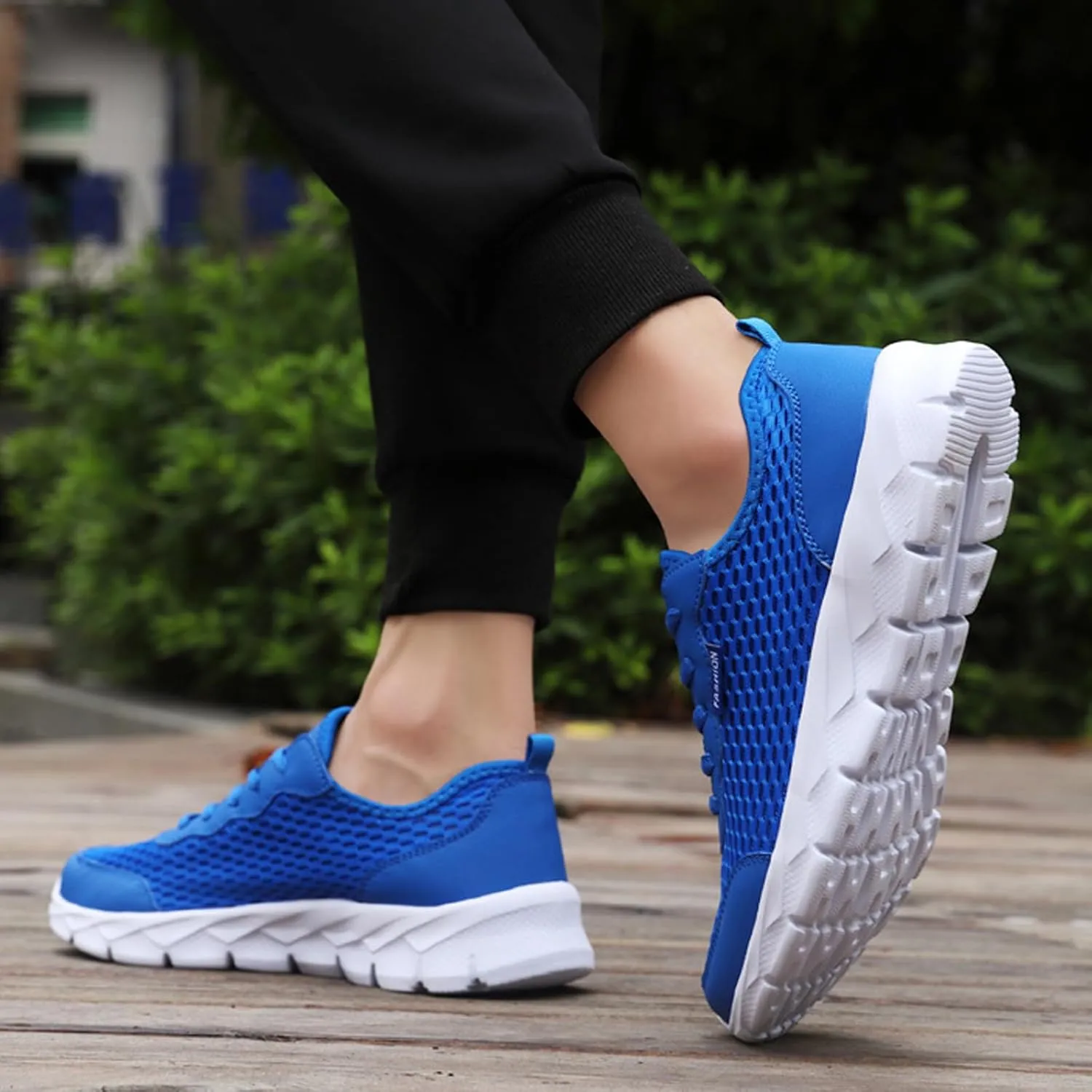 Men's Arch Support Walking Shoes Comfortable Breathable Stretch Canvas Slip On Sneaker Casual Stretch Sneaker