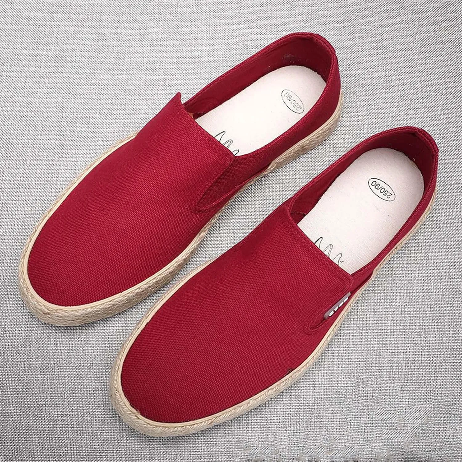 Men's Breathable Solid Color Korean Version Trendy Casual Comfortable Lightweight Linen Mens Sneaker Socks