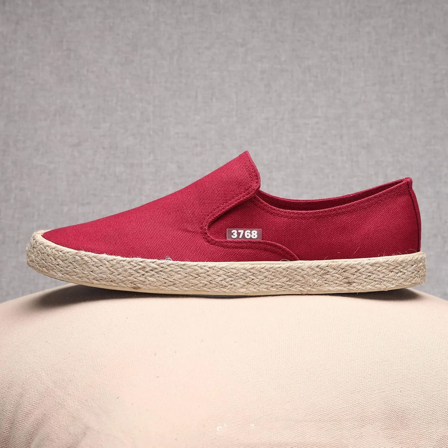 Men's Breathable Solid Color Korean Version Trendy Casual Comfortable Lightweight Linen Mens Sneaker Socks