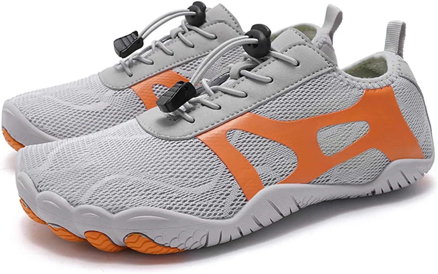 Men's Breathable Stretch Workout Shoes Outdoor Athletic Lace Up Hiking Shoe Arch Support Sports Shoes for Men