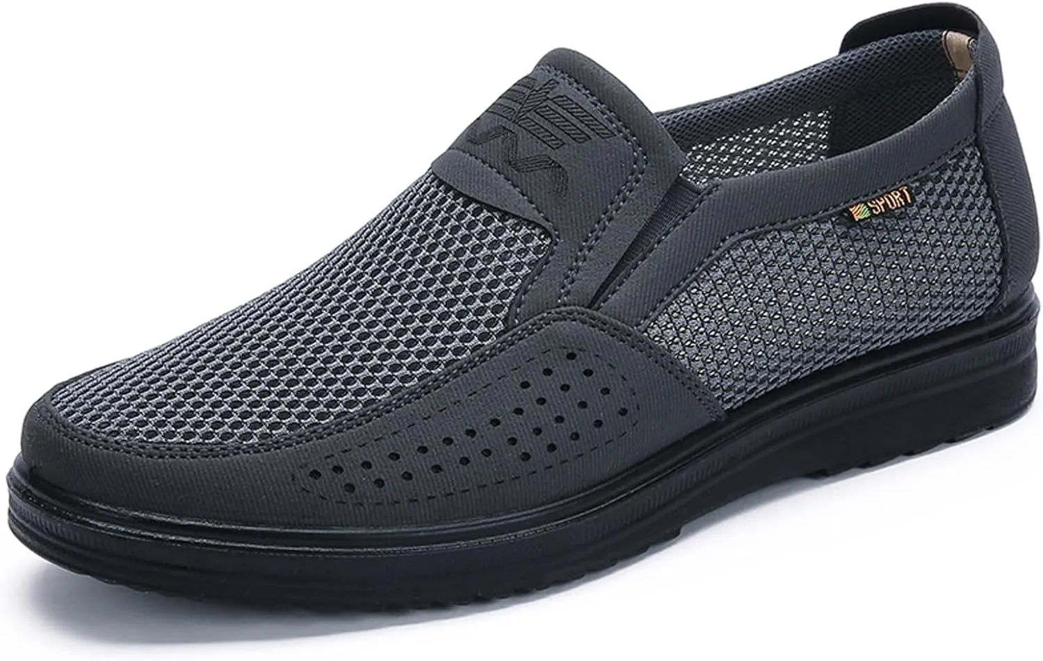 Men's Casual Loafer, Slip On Breathable Travel Canvas Shoes for Men Comfortable Stylish Sneakers Lightweight Walking Shoes Boat Shoe Business Dress Shoes