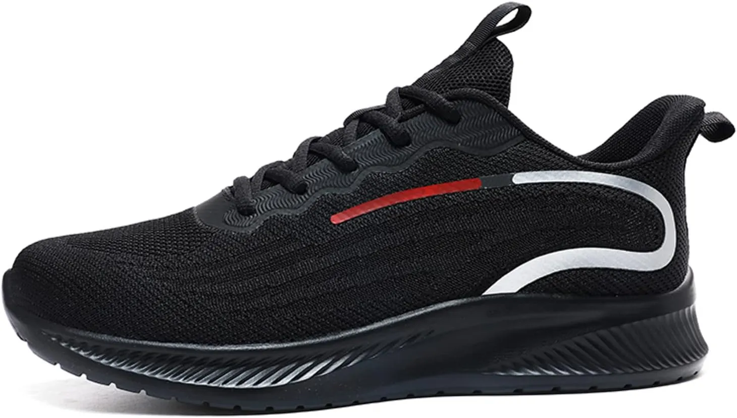 Men's Classic Casual Jogging Sneakers Comfortable Breathable Lace Up Sneaker Men's Sport Breathable Mesh Shoes