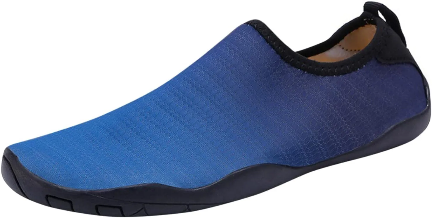 Mens Closed Toe Water Shoes Size 12 Barefoot Aqua Socks Quick Dry