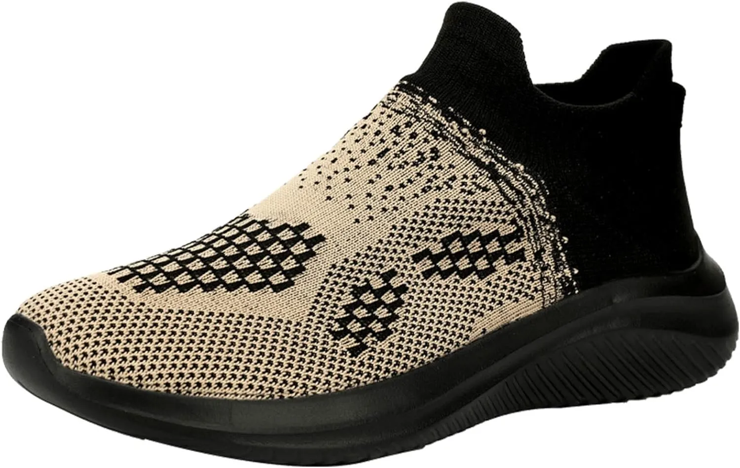 Mens Couple Shoes Casual Slip On Breathable Fashion Flat Casual Shoes Walking Sneaker for Men