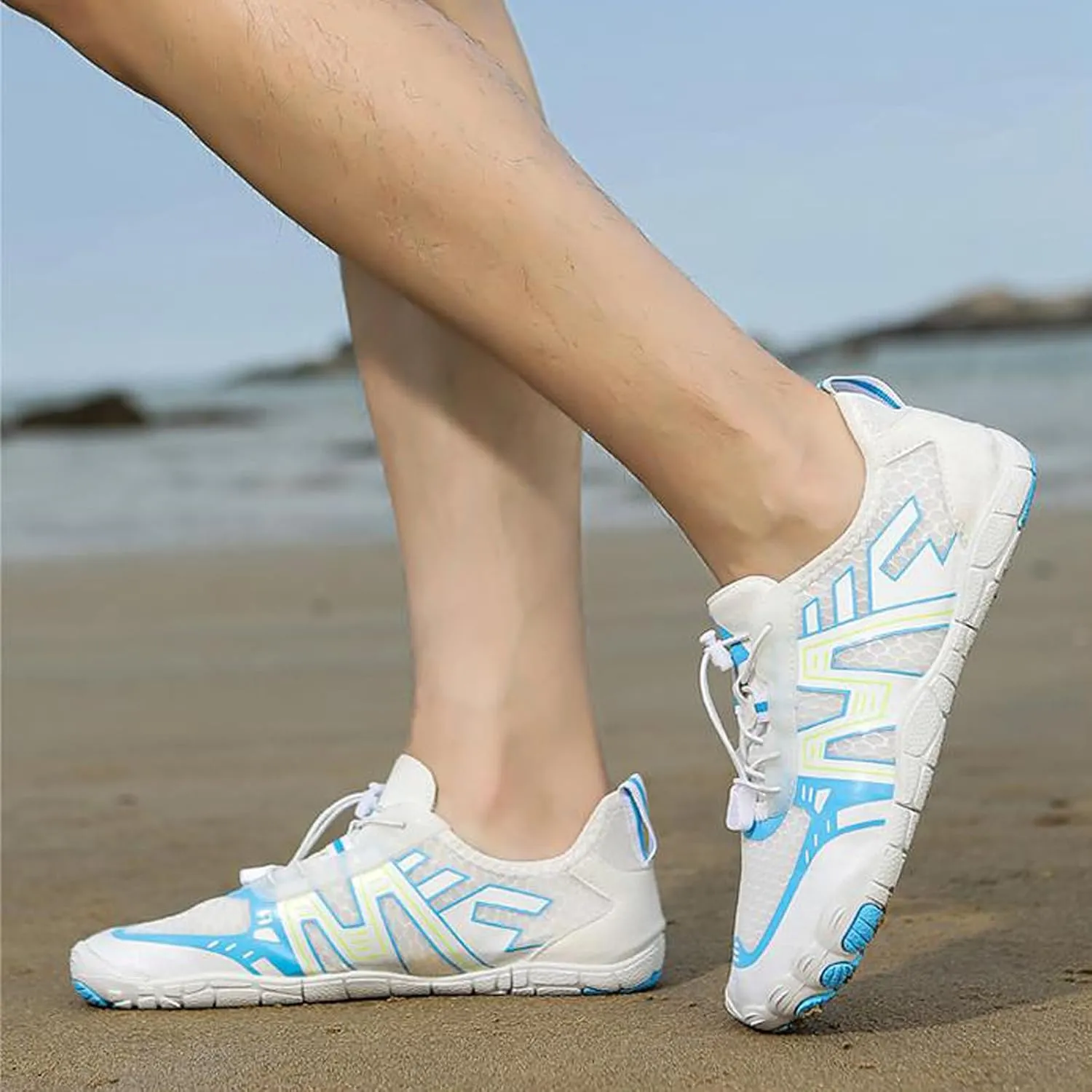Men's Fashion Versatile Walking Shoes Breathable Mesh Comfortable Tennis Shoe Men's Arch Support Insole Shoes
