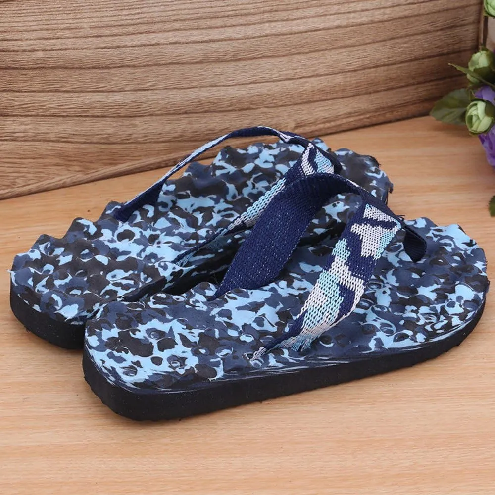 Mens Flip Flops Thong Sandals Walking Slippers for Beach Lightweight with Cushion Cushion Mat Thick