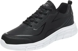 Mens Lightweight Minimalist Shoes Comfortable Breathable Stretch Canvas Slip On Sneaker Non Slip Walking Shoes