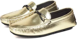 Mens Loafers Shoe Round Toe Faux Leather Driving Style Loafer Lightweight Flexible Slip Resistant Walking Fashion Slip-ons