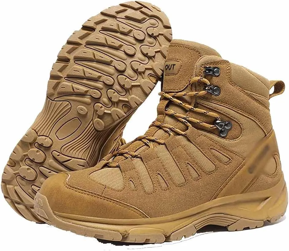 Men's Military Tactical Boots, Outdoor Boots, Work Boots, Desert Boots, Durable Boots Hiking Boots Combat Boots Light Boots Mens Tactical Boots Lightweight Combat Boots