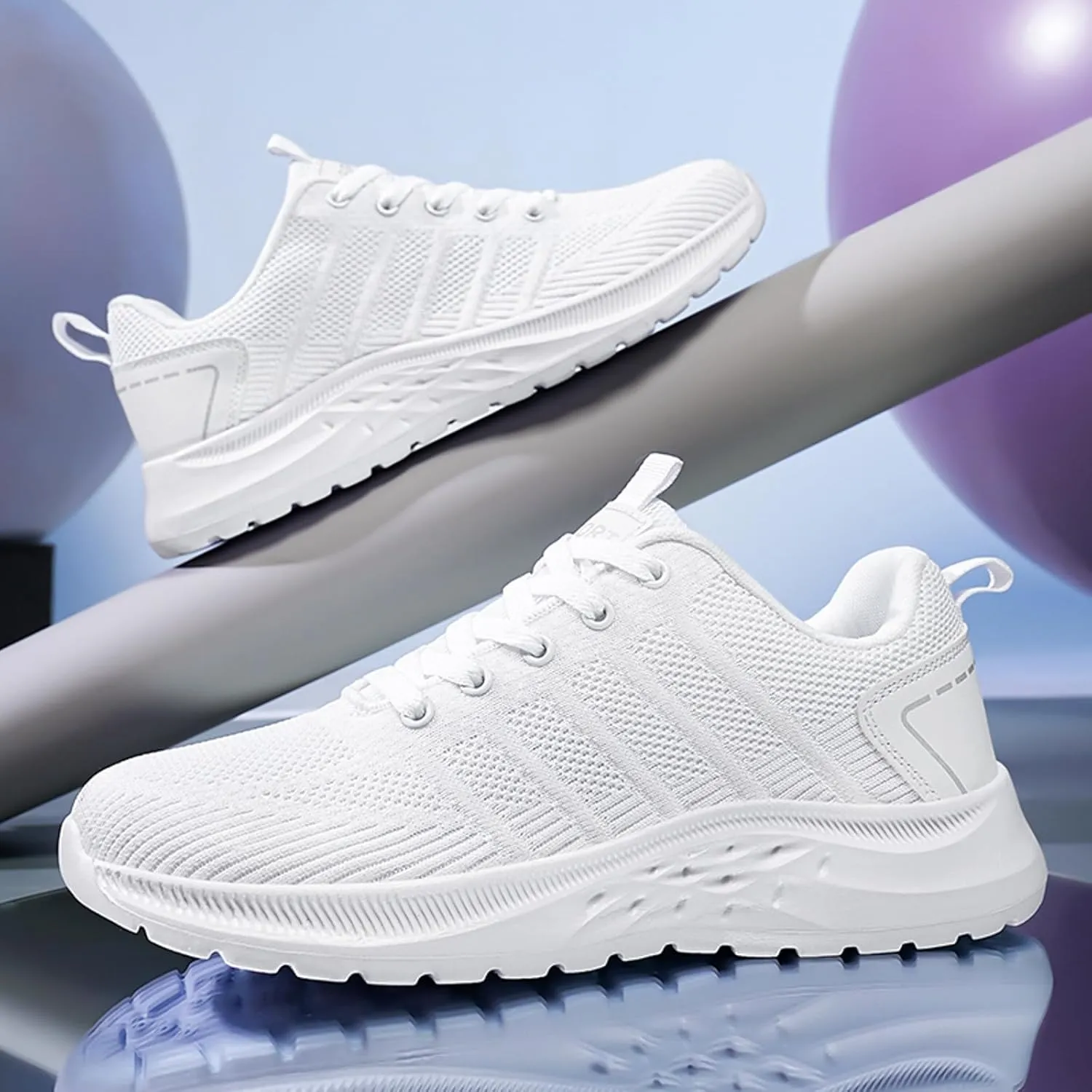Men's Non Slip Barefoot Minimalist Shoes Lace Up Lightweight Breathable Fashion Sneaker Non Slip Walking Shoes