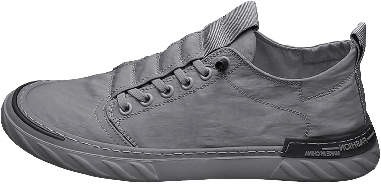 Men's Non Slip Tennis Sneakers Casual Sneaker Mesh Breathable Walking Shoe Men's Stylish Lightweight Sneakers