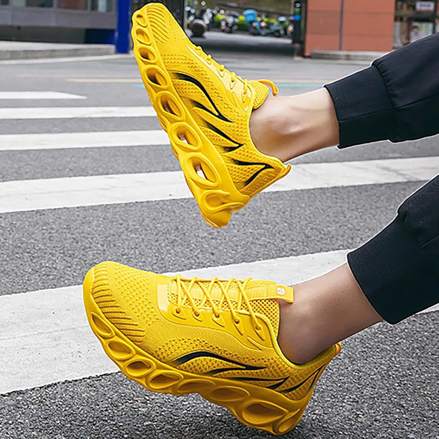 Mens Running Shoes Mesh Woman Shoes Casual Women's Fashion Sneakers Women's Walking Lightweight Tennis Fashion Basketball Shoe Grip Trainers Shoe