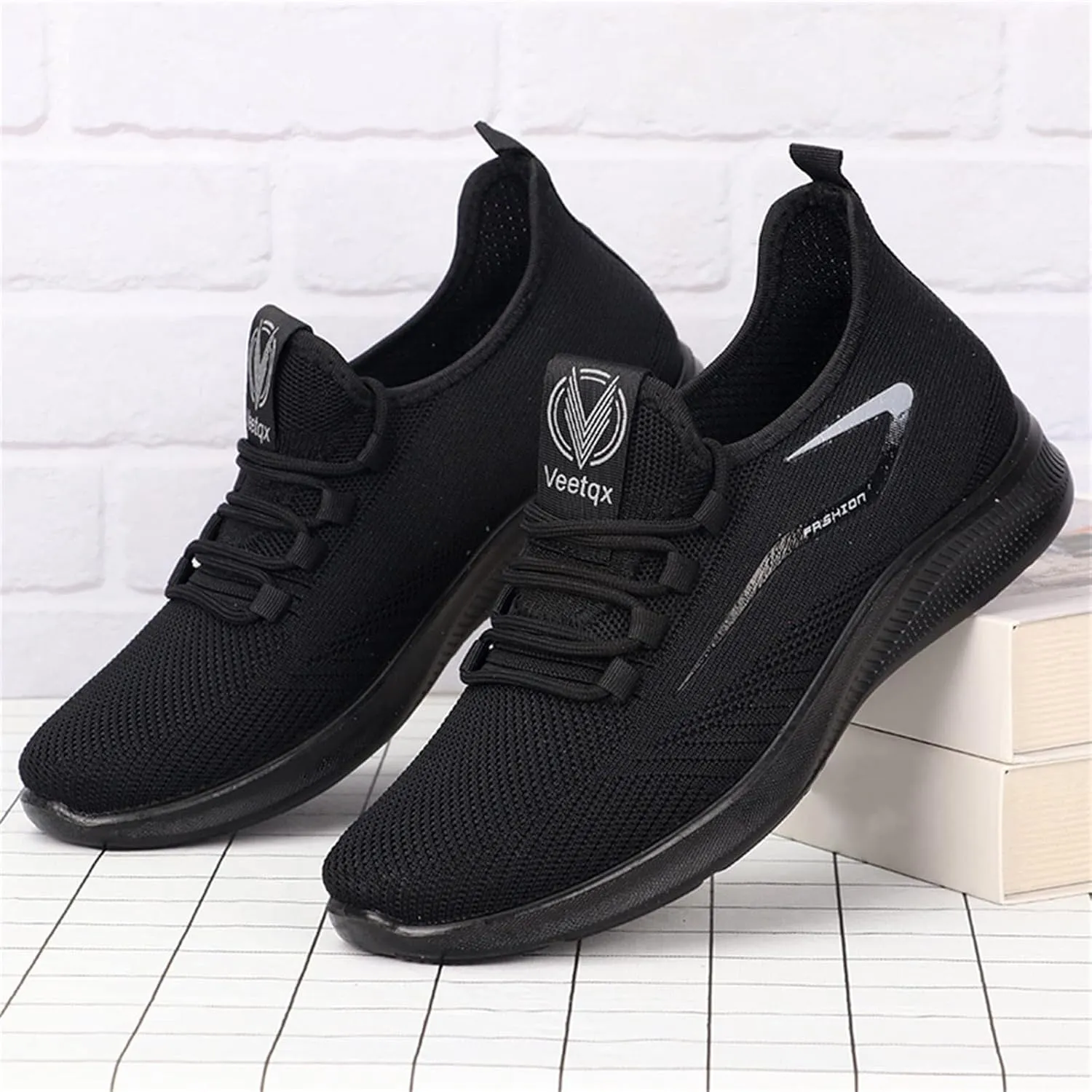 Men's Sport Breathable Mesh Shoes Lightweight Breathable Walking Shoe Gym Tennis Arch Support Plantar Fasciitis