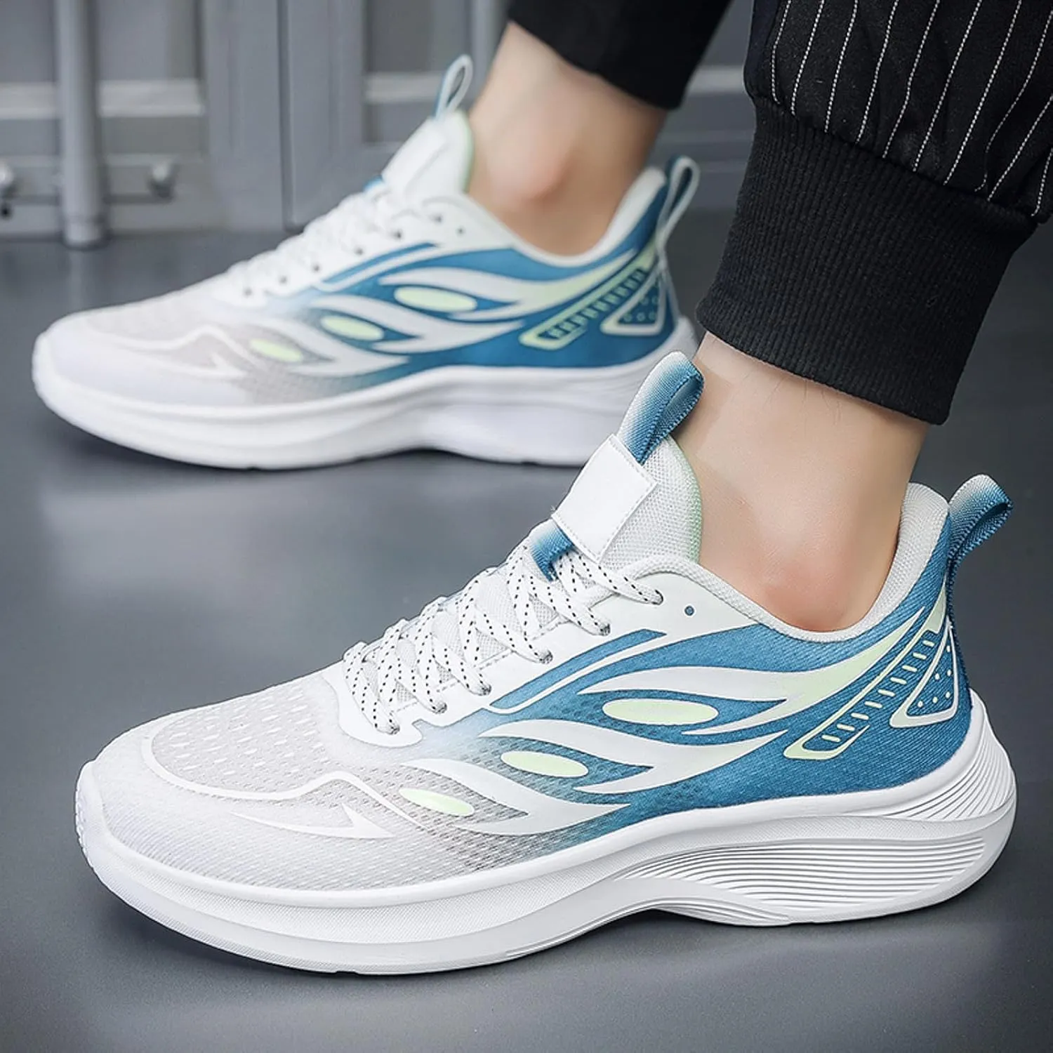 Men's Stylish Orthopedic Sneakers Breathable Casual Comfortable Walking Sneaker Men's Comfortable Canvas Shoes