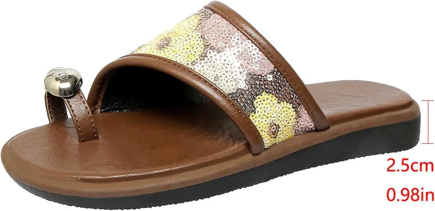 Men's Two Strap Sandal Womens Bear Slippers Size 9