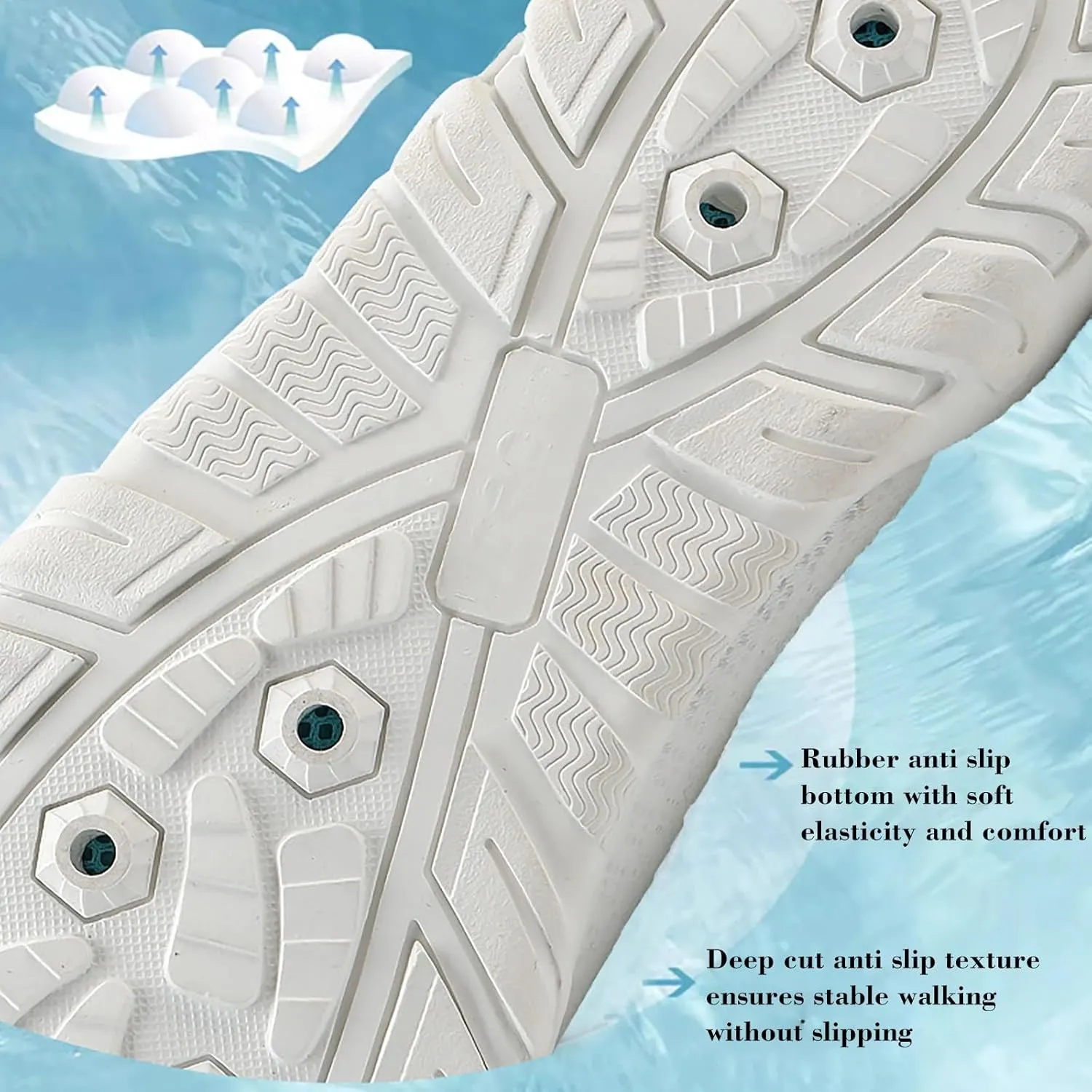 Mens Water Shoes Size 9 Wide Arch Support Surf Pool Hiking Diving Walking Barefoot Water Shoes Extra Wide Water Shoes Barefoot Quick Dry Aqua Yoga Socks for Pool Beach Surf Walk Water Yoga
