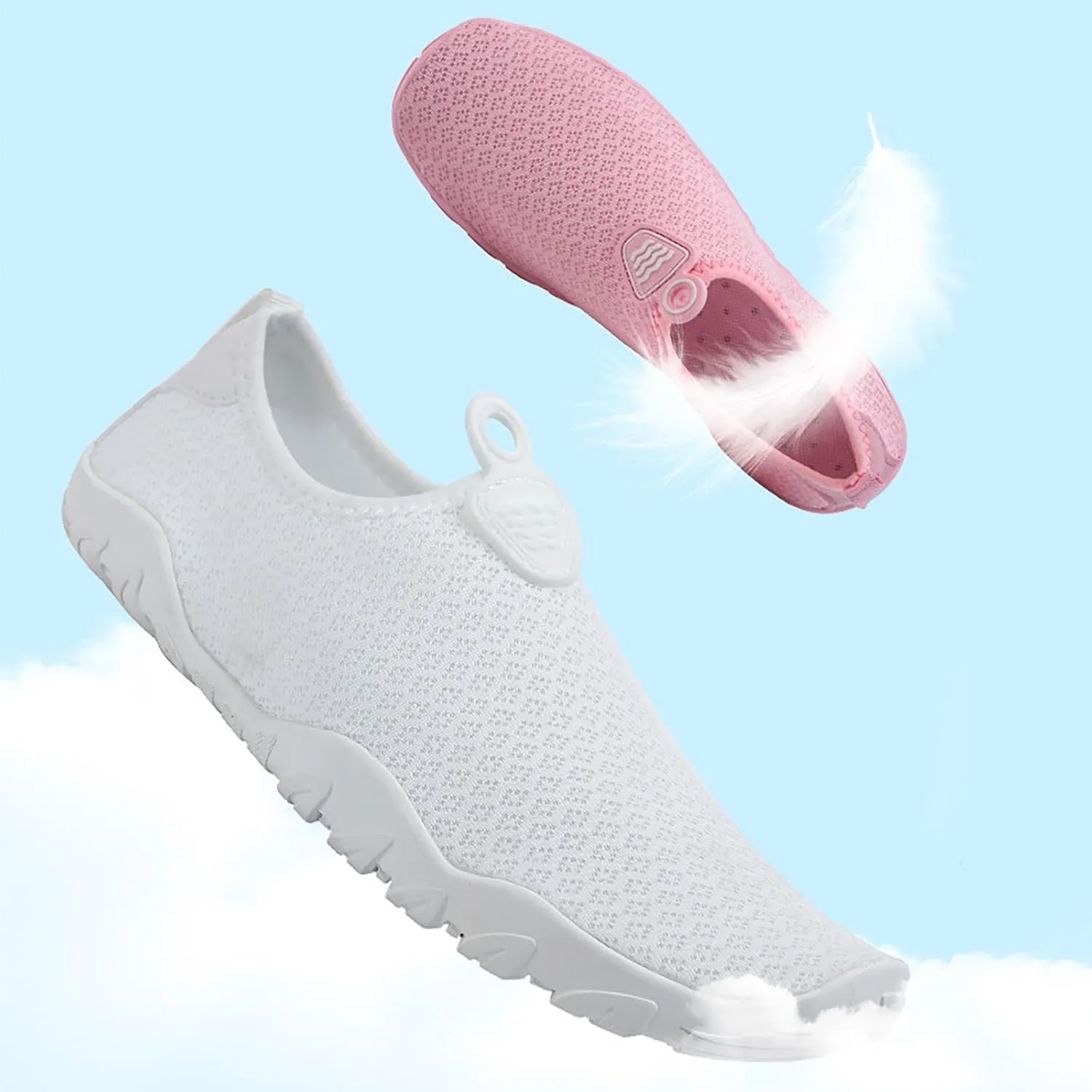 Mens Water Shoes Size 9 Wide Arch Support Surf Pool Hiking Diving Walking Barefoot Water Shoes Extra Wide Water Shoes Barefoot Quick Dry Aqua Yoga Socks for Pool Beach Surf Walk Water Yoga