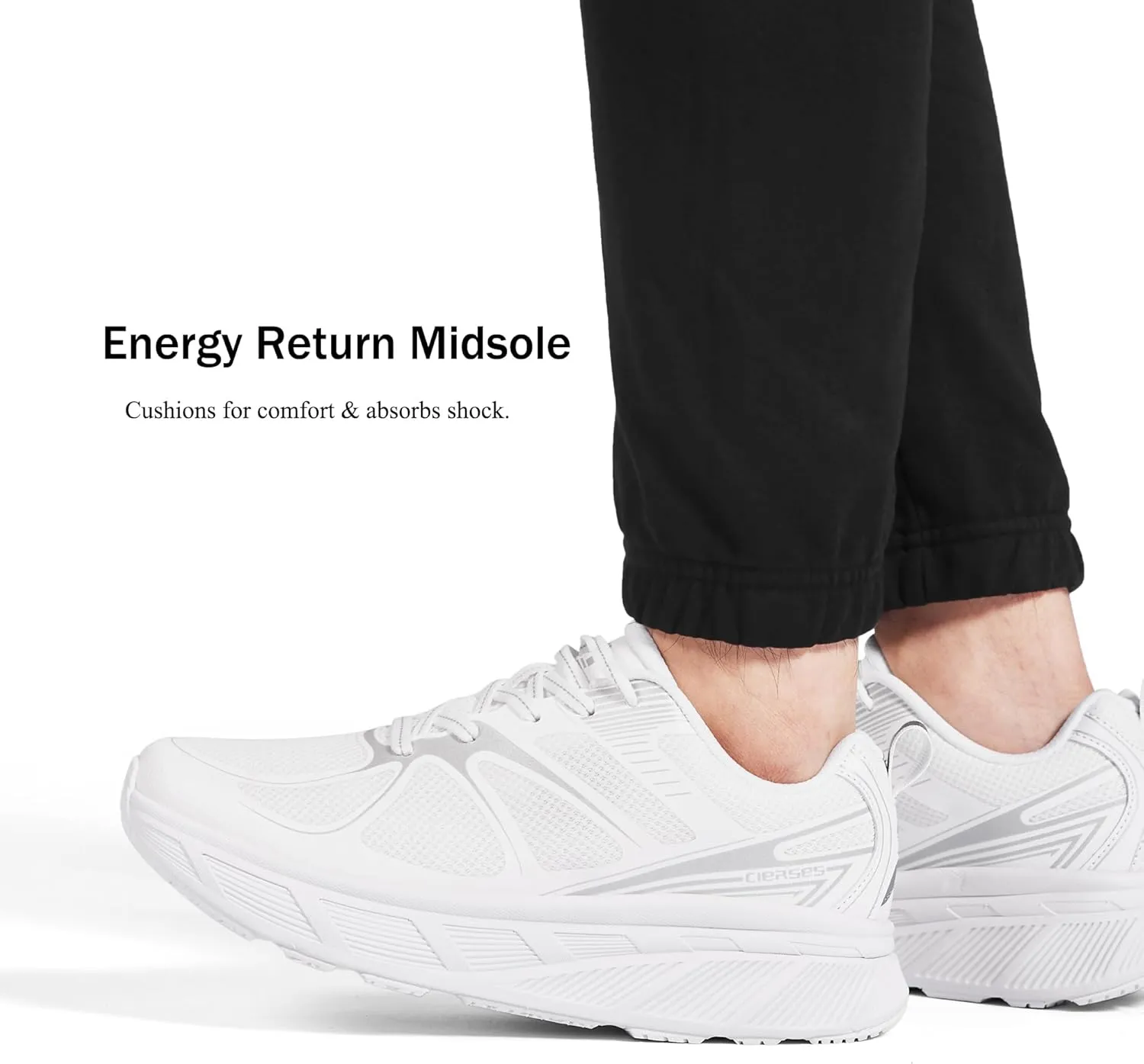 Mens Womens Road Running Tennis Walking Shoes Comfortable Breathable Non Slip Athletic Cross Training Sneakers