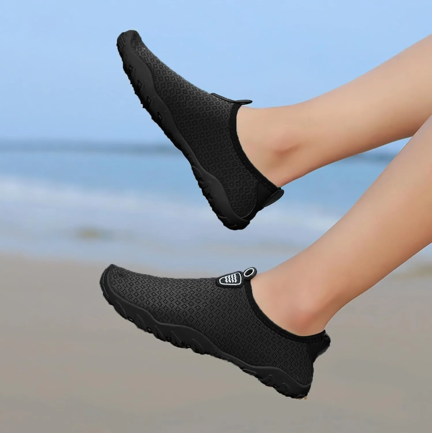 Mens Womens Water Shoes Quick Dry Barefoot Aqua Socks Non Slip Swim Surf Beach Yoga Camping Pool River Sport Outdoor Shoes Spring Shoe for Women 2025