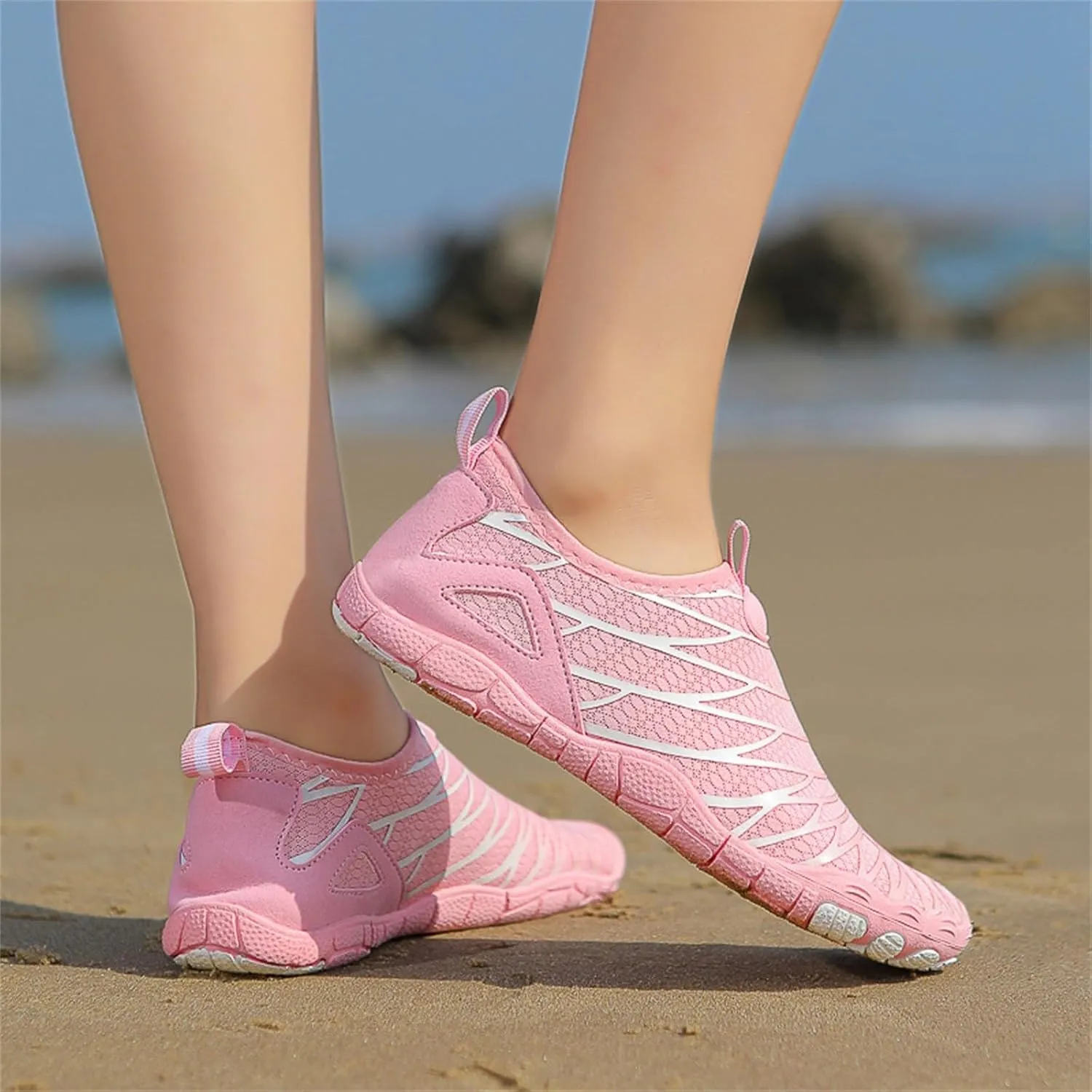 Mens Womens Water Shoes Quick Dry Barefoot Aqua Swim Beach Pool Surf Hiking Kayaking Diving Yoga Outdoor Sport Shoes Non Slip