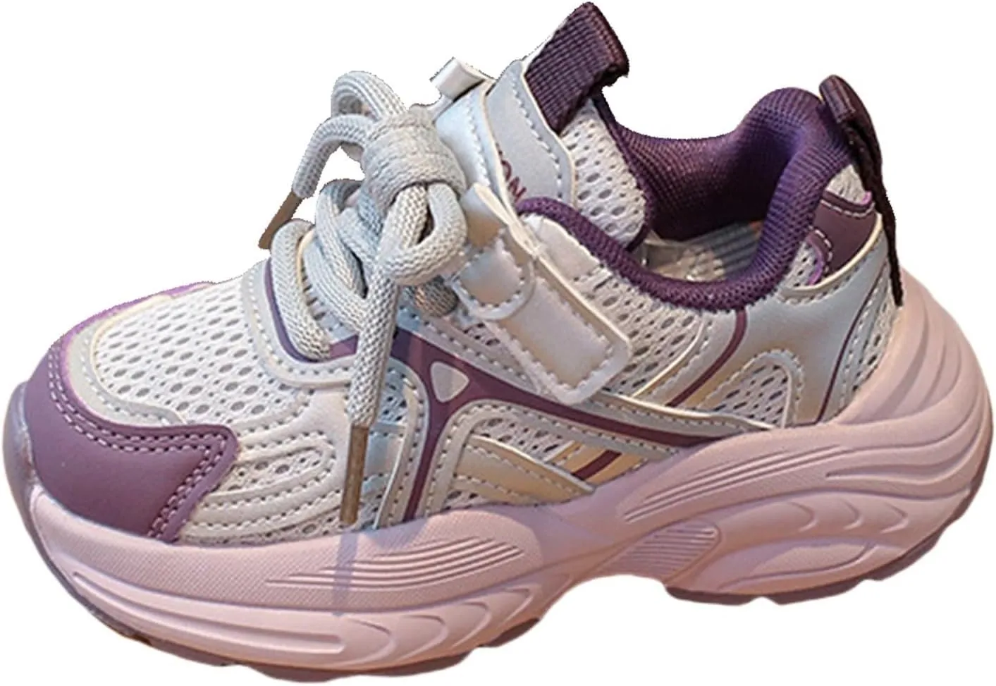 Mesh Breathable Sneaker for Boys Kids Toddler Lace-Up Sport Shoes Breathable Comfy Sole Non Slip Light Shoes Casual Cute