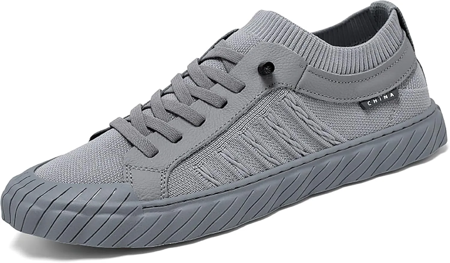 Mesh Shoes Men's Summer New Mesh Hollow Casual Sports Shoes Lightweight Breathable Summer No Show Sneaker Socks Men