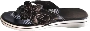 oiangi Womens Flower Flip Flop Sandals,Fashion Casual Comfort Thong Sandals Non-Slip Slippers for Beach