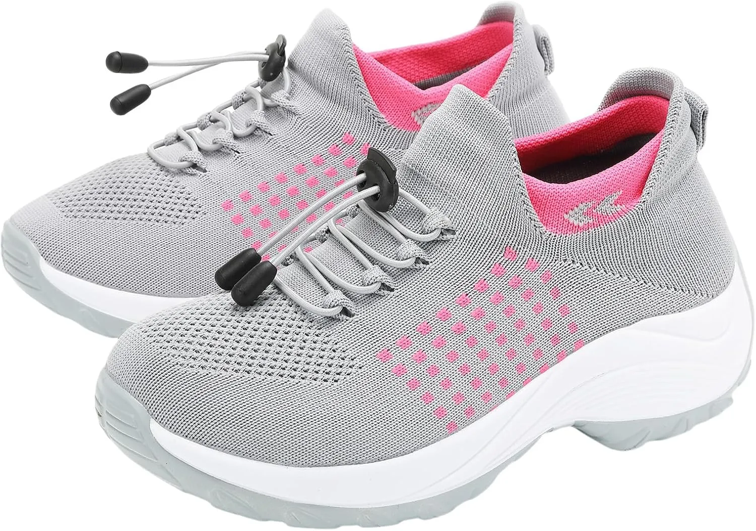 Orthopedic Sneakers for Women Comfortable Orthopedic Walking Shoes Breathable Non Slip Casual Athletic Stretch Cushion Shoes