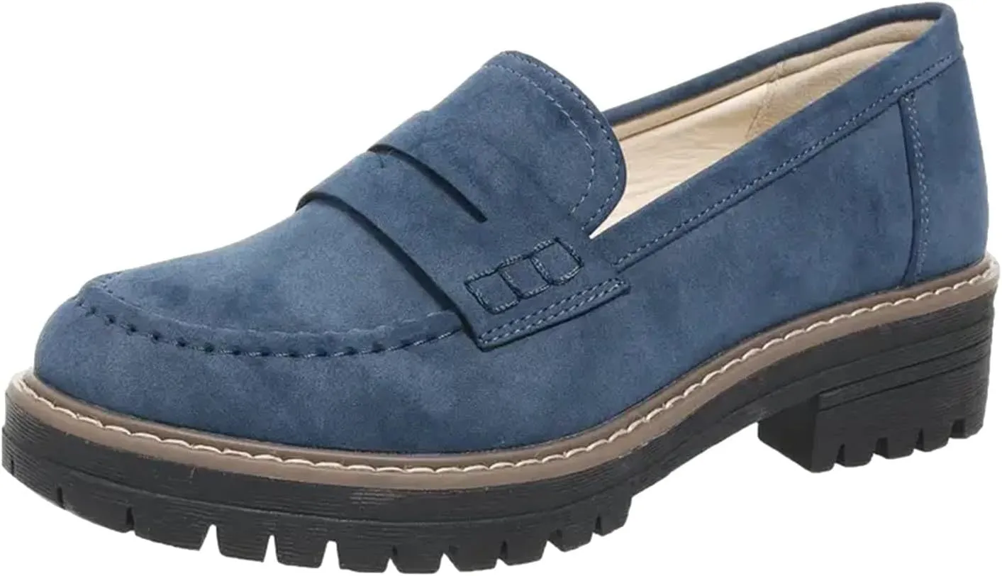 Orthoture-Orthopedic Platform Loafers Orthoture Womens Shoes Loafer, Lug Sole Loafers, Slip On Comfort Casual Fashion