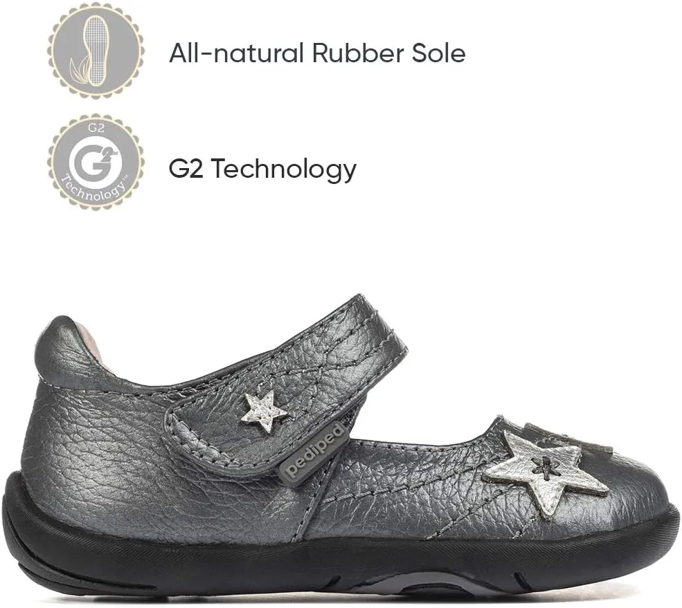 pediped Girl's Grip N Go Starlite Mary Jane-K