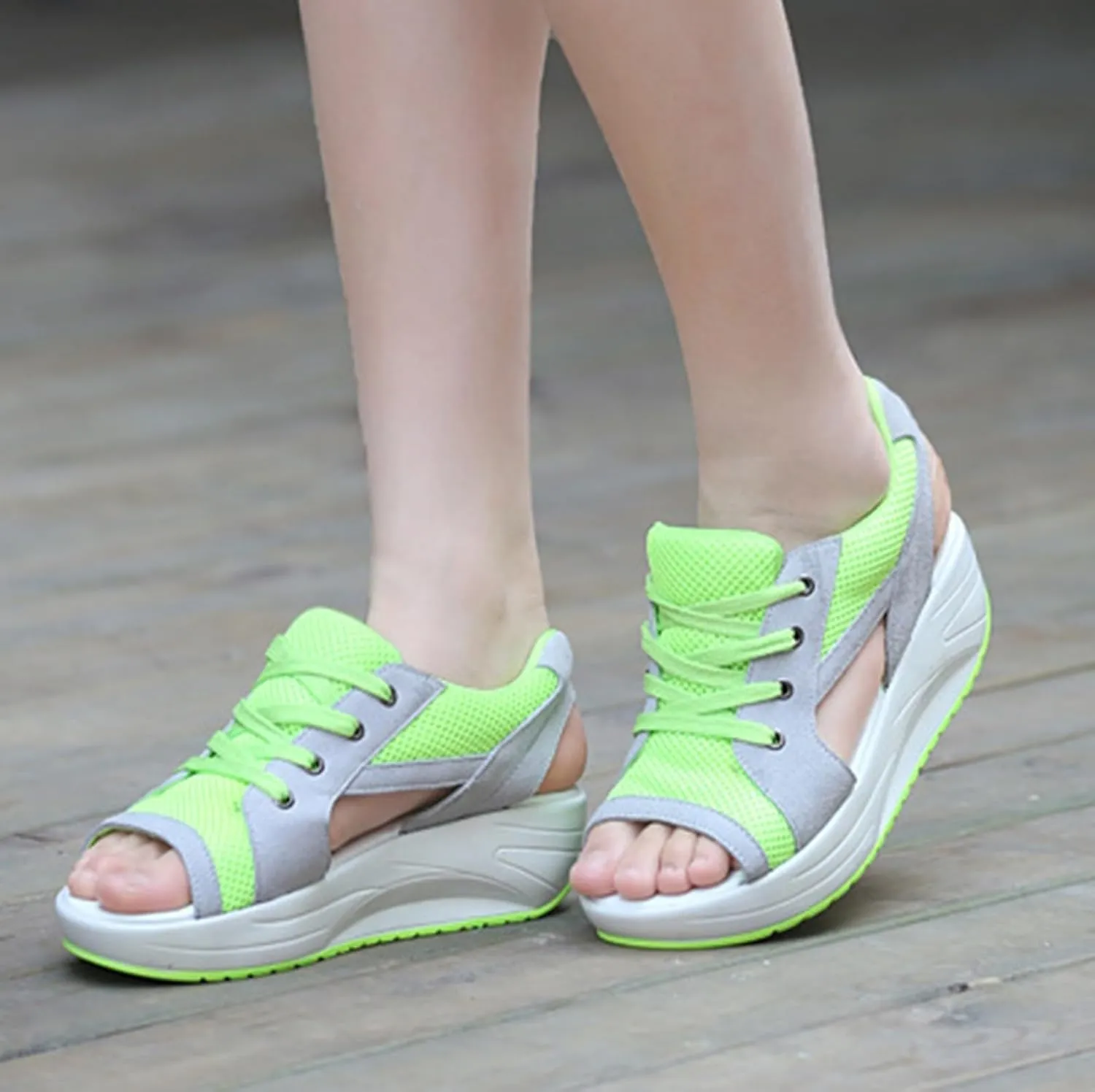 Platform Sandals Women Comfortable Wide Width Closed Toe Beach Slides Ankle Strap Wedges Flat Buckle up Walking Slip On Shoes Dressy Summer Dressy Sneakers 2025 Spring