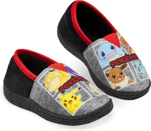 Pokemon Boys Slippers, Pikachu Bulbasaur Soft Kids Shoes, Gifts for Boys