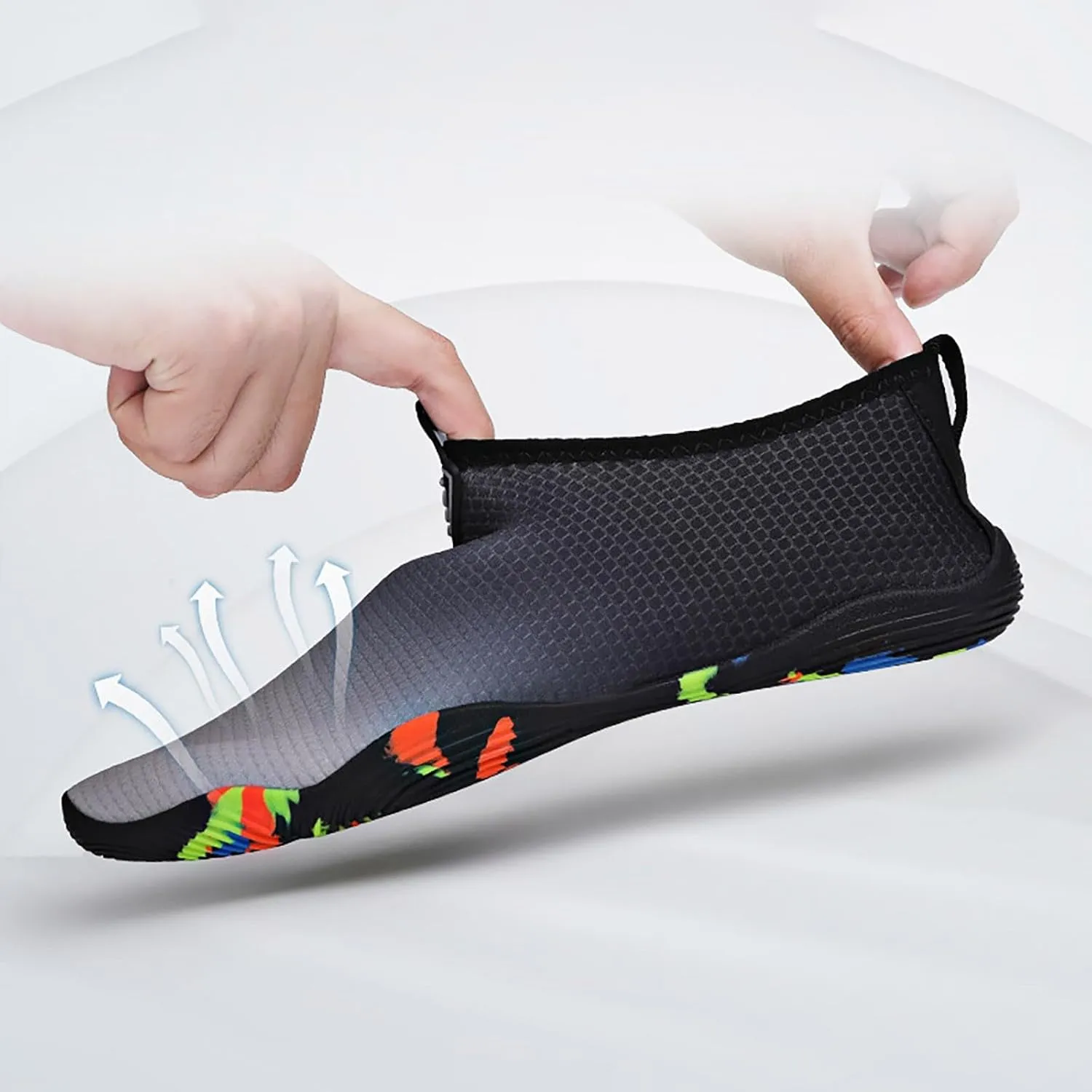 Quick Dry Aqua Socks Water Shoes for Men Women Barefoot Swim Beach Pool Surf Kayaking Hiking Diving Yoga Sports Lightweight Breathable