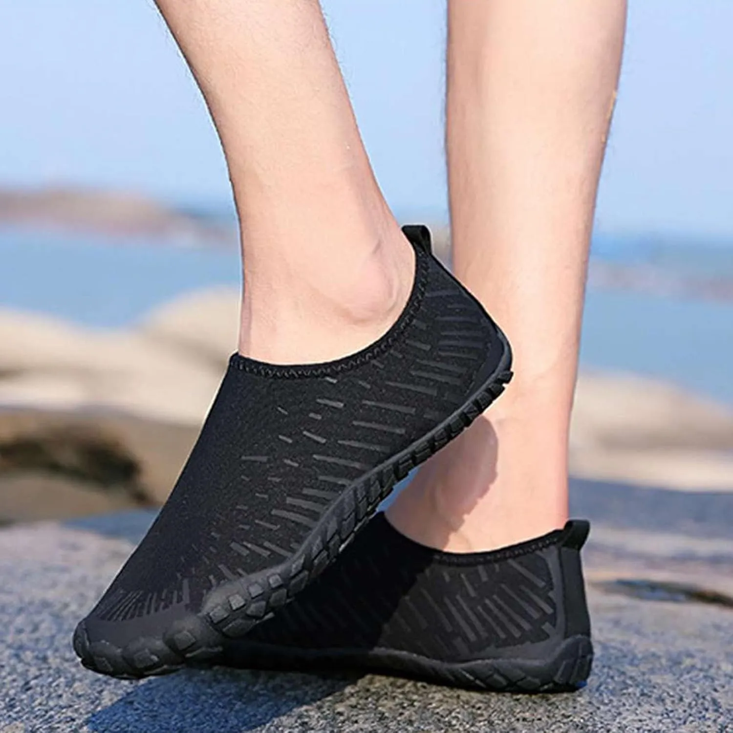 Quick Dry Water Shoes for Women Men Barefoot Beach Swim Pool Aqua Socks Non Slip Outdoor Sports Hiking Surfing Yoga Exercise Shoes