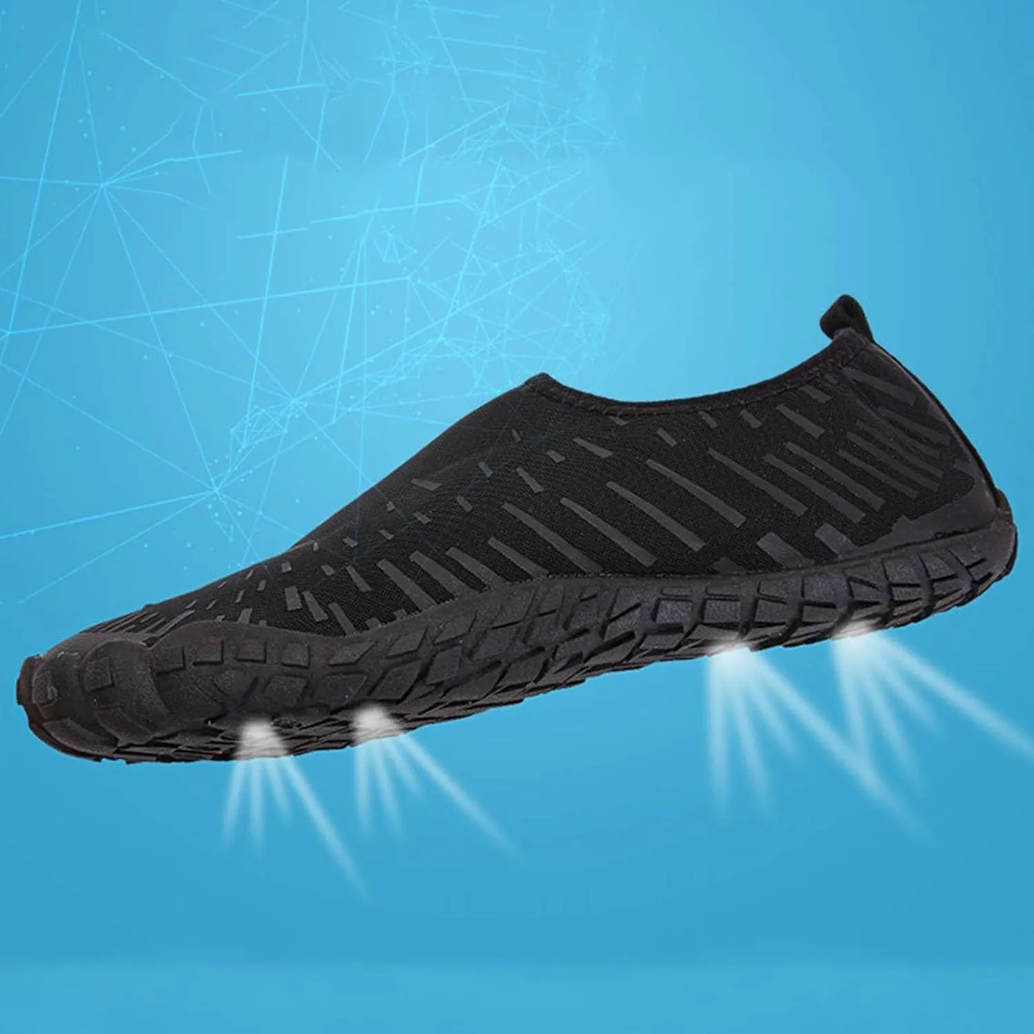 Quick Dry Water Shoes for Women Men Barefoot Beach Swim Pool Aqua Socks Non Slip Outdoor Sports Hiking Surfing Yoga Exercise Shoes