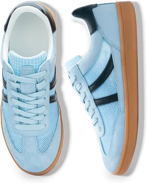 Rosella Carlie Womens Sneakers - Women's Fashion Sneakers with Removable Insole - Stylish and Lightweight Spring Shoes for Women Casual Non-Slip Lace-Up Walking Footwear