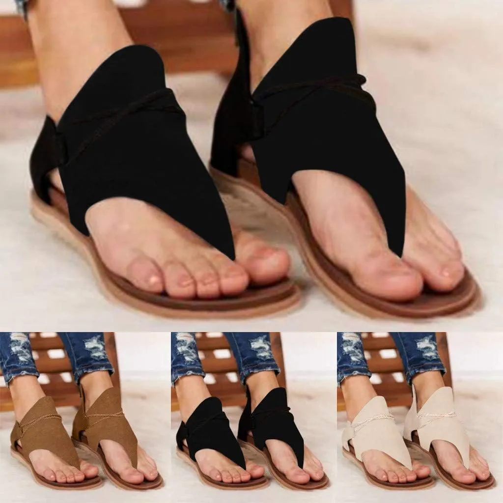 Sandals for Women Flat,Summer Sandals Ladies Fashion Leopard/Zebra/Snake Pattern Flat Heel Slip Ons Sandals with Zipper