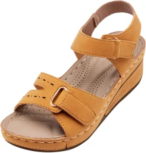 Sandals for Women Summer Dressy Flat 2024 Open Toe Ankle Strap Espadrilles Sandals Casual Strappy Slip on Sandals