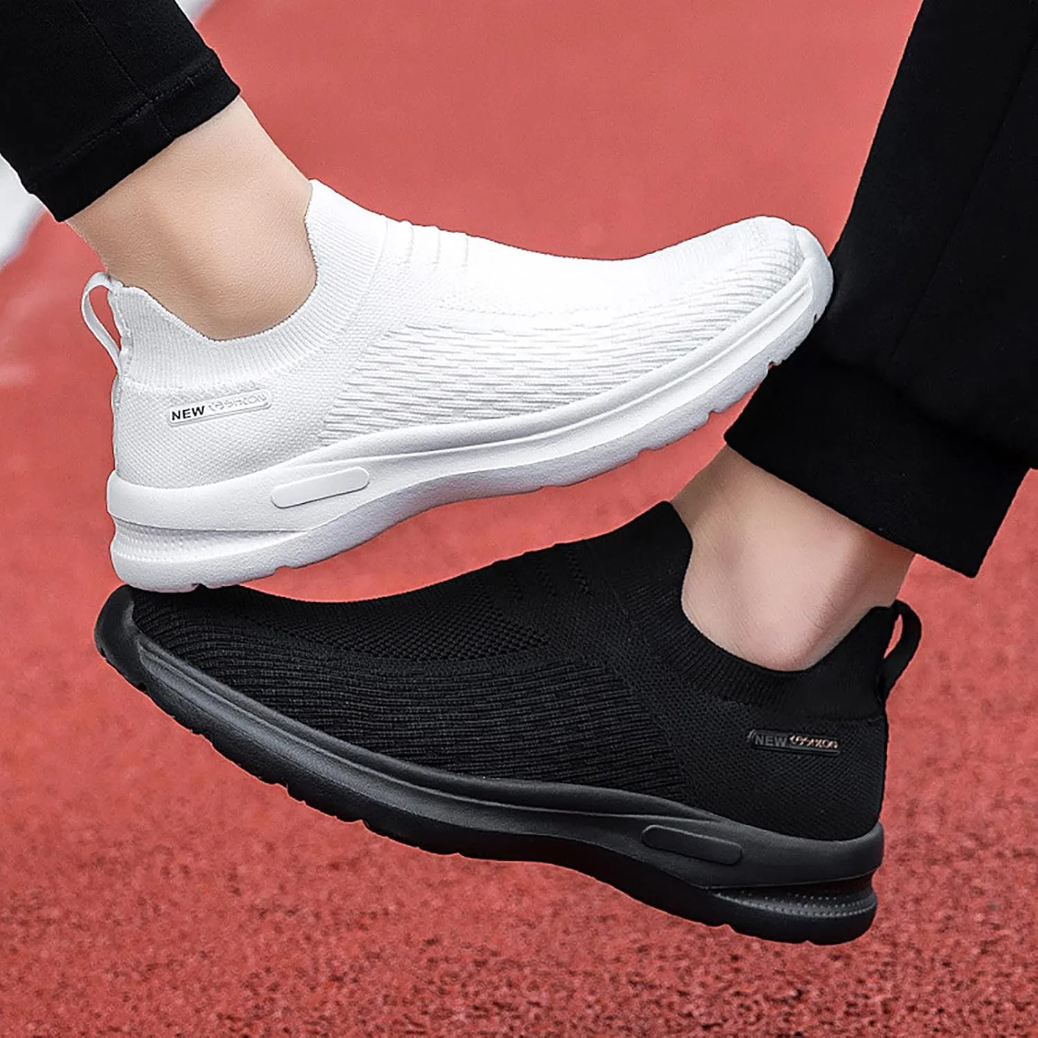 SBGMoSJ Platform Sneakers for Women High Top Zapatillas OrtopéDicas para Mujeres Tan Slip On Shoes Women Casual Black Workout Sneakers for Women Fall Slip On Shoes for Women 2023