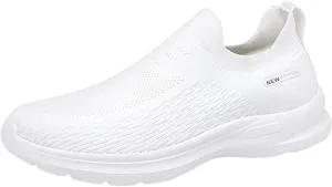SBGMoSJ Womens High Top Sneakers Black and White Women's Fashion Sneakers Slip Ons Cute Black Sneakers for Women Dressy Womens Sneakers Wide Width Size 11 Wide Slip On Shoes for Women