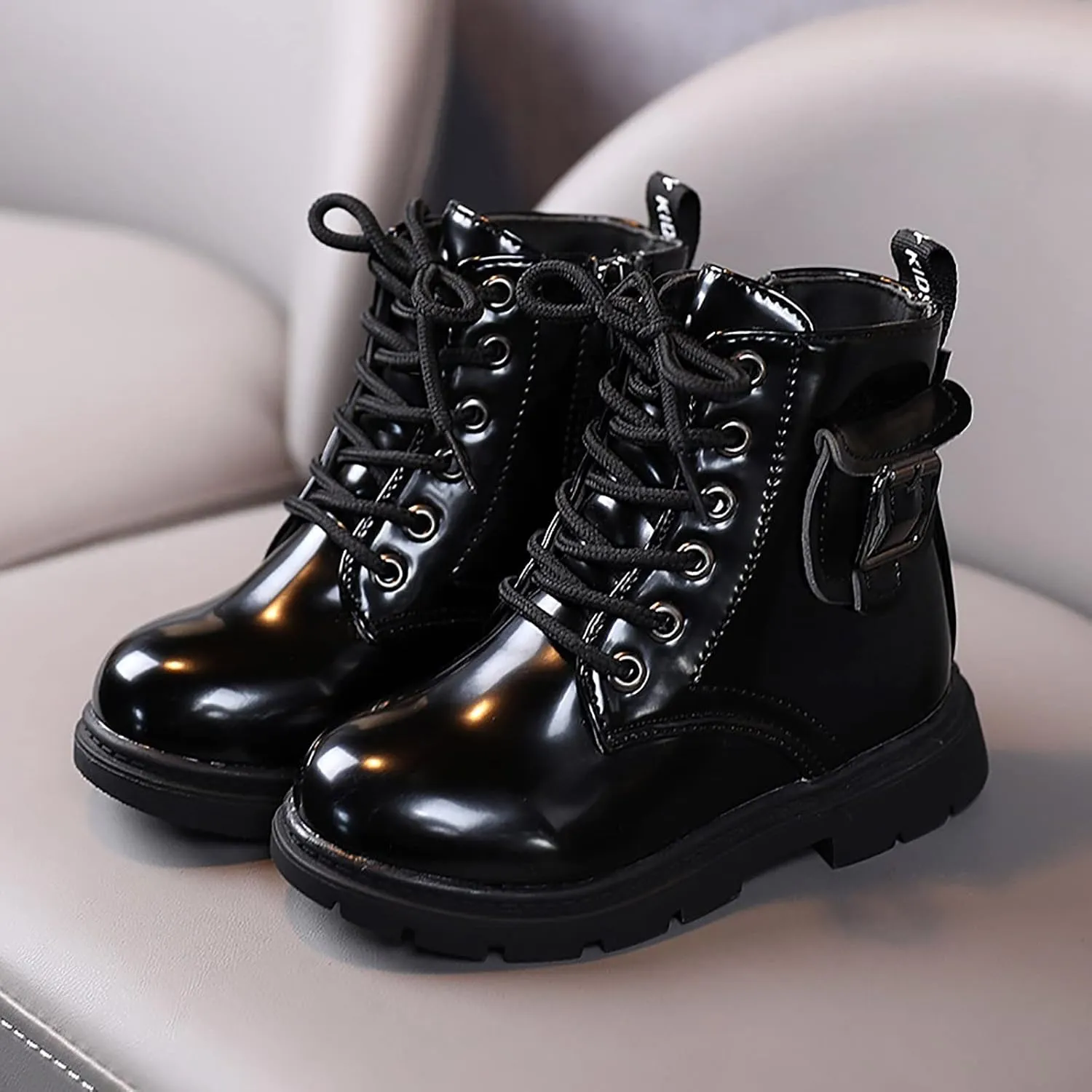 sfdgfhyf 6M to 6Y Baby Soft Bottom Boots Kids Boys And Girls Ankle Boots Short Boots Toddler Boots Waterpoor Leather