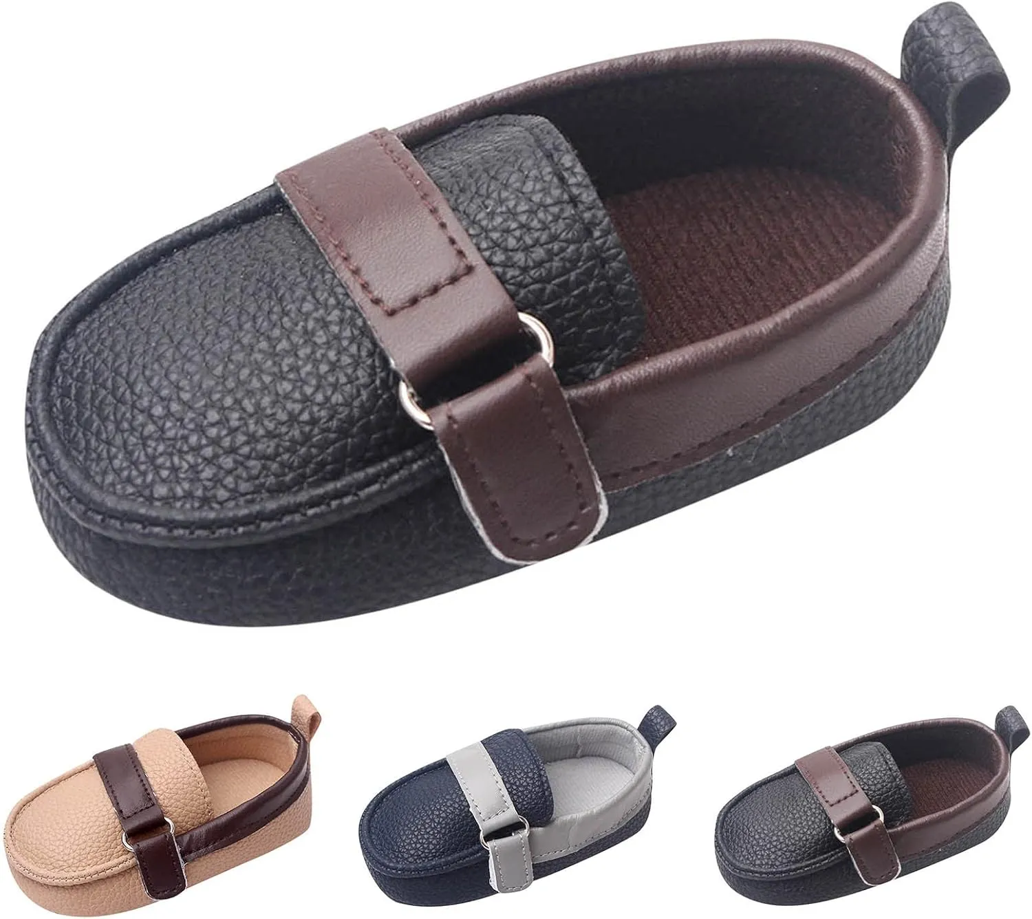 sfdgfhyf Toddler Wedding Shoes Summer Children Infant Shoes Boys Flat Bottom Casual Round Slip On Lightweight Shoes